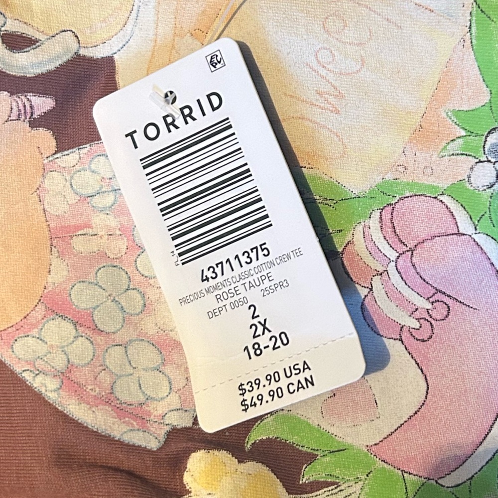 Torrid Precious Moments Tee T-Shirt Plus Size 2 - Picture 5 of 5